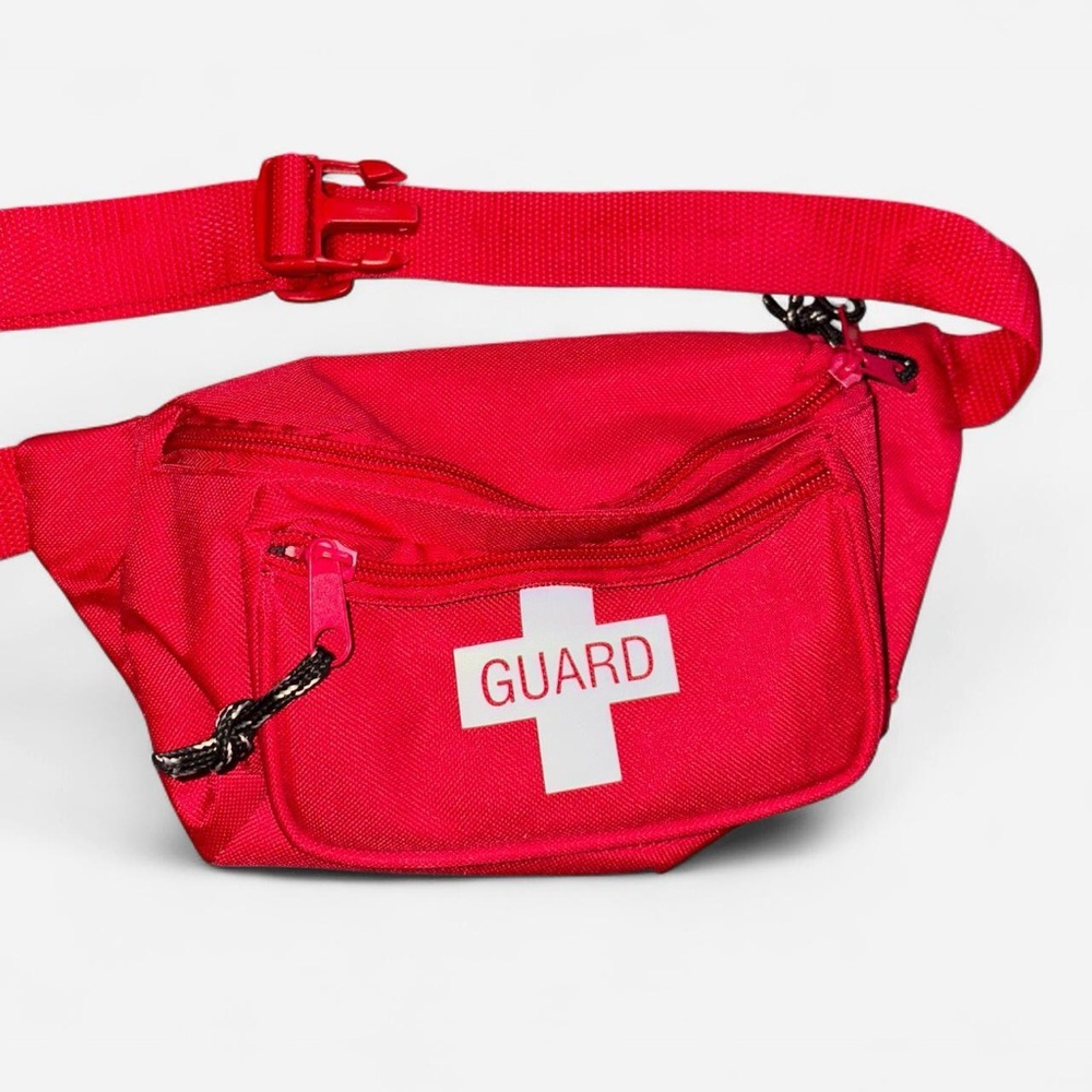 Life Guard Red Belt Bag